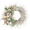 20" Coastal Driftwood Wreath - Handmade Shell Wreath for Nautical, Beach, and Coastal Home Decoration - Holiday Tree